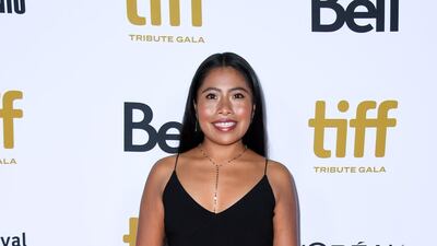 Yalitza Aparicio attends the Tiff Tribute Gala during the 2019 Toronto International Film Festival on September 9, 2019. AFP
