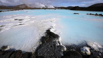 The geothermal of the Blue Lagoon close to Reykjavik. Matt Cardy / Getty Images