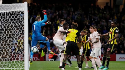 Goalkeeper: David de Gea (Manchester United) - A magnificent late save from Christian Kabasele ensured United's earlier excellence was rewarded with a win at Watford. Reuters
