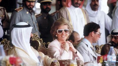The Prince And Princess Of Wales In Abu Dhabi. (Photo by Tim Graham / Getty Images)