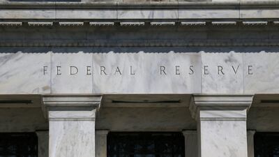 The Federal Reserve building in Washington. The US central bank is set to raise interest rates more aggressively. Reuters