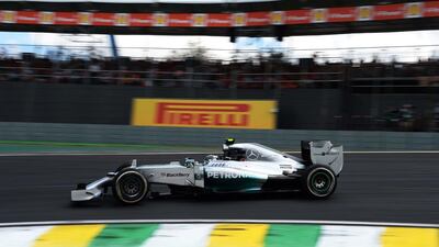 Nico Rosberg finds the double-points system for the Etihad Airways Abu Dhabi Grand Prix ‘artificial’ but realises the opportunity it gives him to catch teammate Lewis Hamilton, whose 2008 title over Felipe Massa, as well as Sebastian Vettel’s years of dominance, helped bring the system into reality. Nelson Almeida / AFP