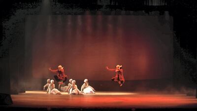 A performance of ‘We the Living’ at the Abu Dhabi Festival