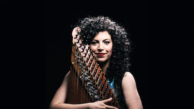 As a female musician playing a traditionally male instrument, Maya Youssef is eschewing custom. Photo by Igor Studio