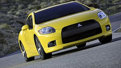 The Mitsubishi Eclipse GT is loud and raw and the handling is excellent. Perfect for the boy racer who's grown up a little, but not that much.