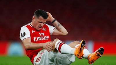 Granit Xhaka has been told by new manager Mikel Arteta that he is an important part of the team. Reuters