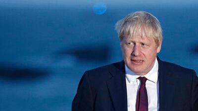 Britain's Prime Minister Boris Johnson said the country could 'easily cope' with a no-deal Brexit. EPA/IAN LANGSDON