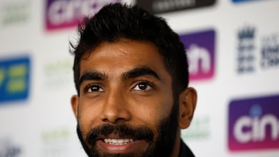 India's stand-in skipper Jasprit Bumrah during a press conference at Edgbaston. Reuters