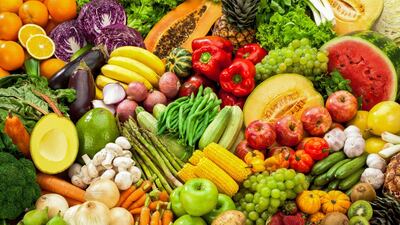Fruit and vegetables are a joy to eat and don't need to be accompanied by a rare steak. Getty Images