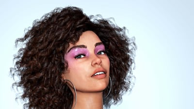 Digital model Zoe Dvir models bold beauty looks in the November issue of The National's Luxury magazine. To get the look: There is something decadent about a sweep of lilac up to the brow bone, especially in wet-look gloss. Try the Huda Beauty Obsession Pastel Eyeshadow Palette Lilac (Dh129), which has nine variations of the hue. These are all matte, so to achieve that high sheen, slick on some Mac Lipglass Clear (Dh80) across the lids for a lacquered finish. Or try Kevyn Aucoin Exotique Diamond Eye Gloss (Dh146), which comes with a touch of sparkle to ramp up the refraction. Creator: Zoe01 Fashion director: Sarah Maisey