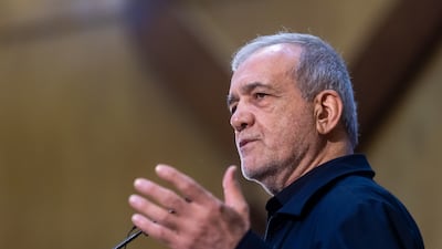 Iranian President Masoud Pezeshkian allegedly complained of being sidelined. Getty Images