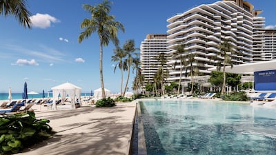 The first phase includes 357 units in the Nikki Beach Residences community. Photo: Aldar