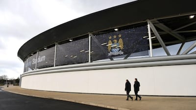A view outside Manchester City's Academy. AFP