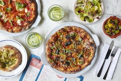 Oliver says many of the dishes in his books are vegetarian, including this veggie pizza. Photo by Ella Miller