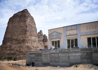 The Shaden Desert Resort in Al Ula is undergoing expansion. Reem Mohammed / The National