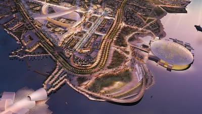 The District will be the three floor mall on a 17 hectare plot of land in Saadiyat Island's new cultural district. Photo courtesy TDIC