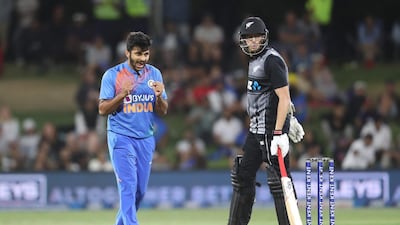 TOP BOWLERS: 1. Shardul Thakur (India): Eight wickets at an average of 19.62. Topped the wicket-taking chart for the series and made important contributions at key moments. None more so than his stunning final over in the fourth match, in Wellington, that denied New Zealand an almost certain victory. AFP