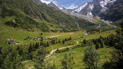 Mountain scene in the French Alps. Courtesy Stuart Butler