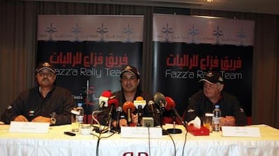 Khalifa Al Motaiwi will drive under Fazza Rally Team banner, thanks to the support of Sheikh Hamdan bin Mohammed.