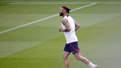 Paris Saint-Germain's Spanish defender Sergio Ramos. AFP