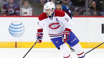 Center Tomas Plekanec has the Montreal Canadiens in rare form as they are among the strongest NHL teams from Canada this season so far. Isaiah Downing / USA TODAY Sports