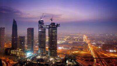 Emaar is building a 200-metre high Sky Walk in Downtown Dubai. Courtesy Emaar