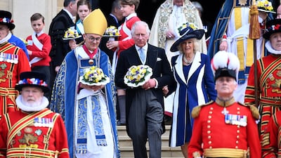 Royal Maundy is a religious service in the Church of England traditionally held on Maundy Thursday, the day before Good Friday. EPA
