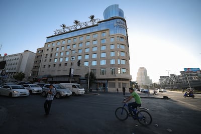 Business at the Royal Semiramis hotel in Damascus has been better this year than the last. Ahmad Fallaha / The National