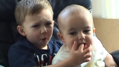 6. Charlie bit my finger — again! by Harry and Charlie Davies-Carr. 811.6 million views. The only video in the top 10 that’s not music-related, the Davies-Carr brothers have entertained more than 811 million viewers with Charlie bit my finger — again!, which was posted in May 2007.