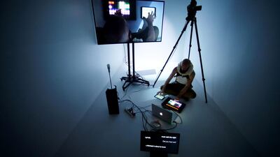 Hamlet/Ur-Hamlet challenges the audience to take some responsibility for their own experience. “The hope is that it’s this stimulating space,” says Justin Nestor, one of the co-creators of the production. Christopher Pike / The National