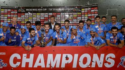 India are the defending Asia Cup champions having won the 2016 tournament and they retain hosting rights for the 2018 edition despite the UAE hosting the matches.
