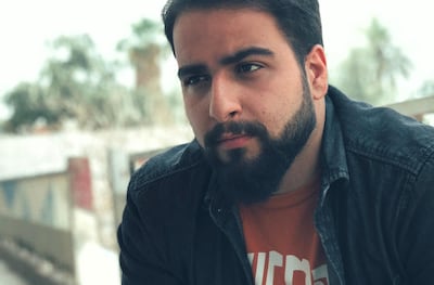 Ahmed Shwqy works as a graphic designer. Courtesy Ahmad Shwqy