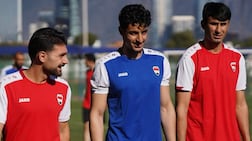 Iraq players in Mexico ahead of their intercontinental play-off for the 2026 World Cup. Photo: Iraq National Football Team