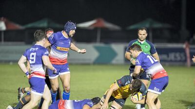 The rugby season in the region has come to a halt. Antonie Robertson / The National