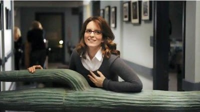 Tina Fey as Liz Lemon in 30 Rock, the hit sitcom whose sixth season is about to begin on OSN Comedy.