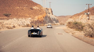 The Mille Miglia route went from Dubai to the mountainous northern emirates, finally ending in Abu Dhabi