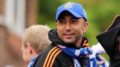 Roberto Di Matteo on the vistory parade. Steven Paston / Action Images / Livepic