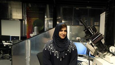 Dr Amal Al Ghaferi, associate professor of mechanical engineering at Masdar. Satish Kumar / The National