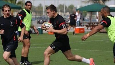 The Harlequins camp in UAE as more about team bonding than training in the heat.