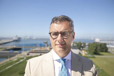 Joachim Coens, chief executive of the Port of Zeebrugge.