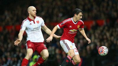 After a bright start at Manchester United, Matteo Darmian has struggled in recent months, leading to speculation he could return to Italy. Alex Livesey / Getty Images