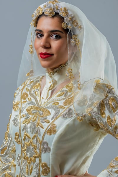 This dress, common in Makkah, is sometimes called the Princessa. Hussain Haddad for The National.