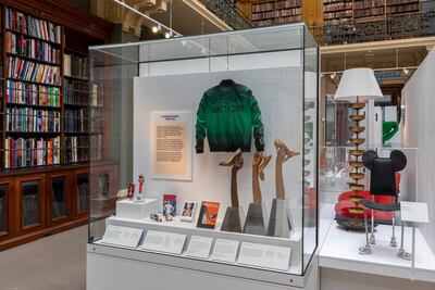 The Driving Jacket by Hindamme on display at the Victoria & Albert Museum in London. Courtesy V&A