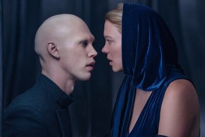 Oscar nominee Austin Butler, left, and Lea Seydoux join the cast of the sequel. AP