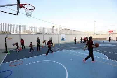The Stars Academy, located in Gaza city, cultivates elite-level student-athletes. Courtesy Fady Hanona