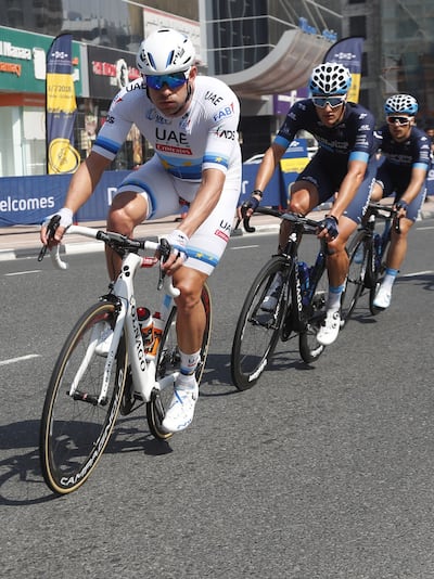 Alexander Kristoff enters the Abu Dhabi Tour having won his first stage for UAE Team Emirates at the Tour of Oman. Courtesy UAE Team Emirates