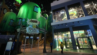 The Ride of OOO with Finn & Jake at the Cartoon Network Zone.