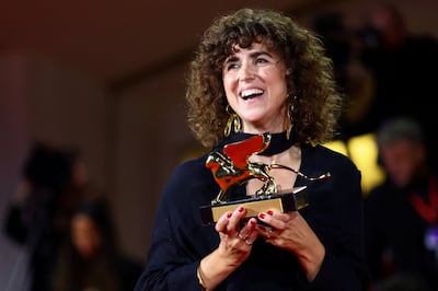 Egyptian-Danish filmmaker May el-Toukhy won the Venice Film Festival's top prize this year. Reuters
