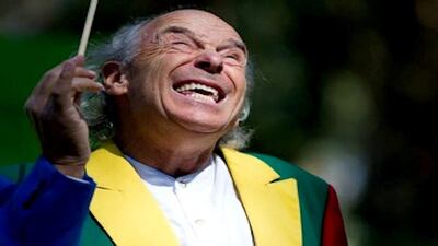 Steve Barnett, aka The Silent Conductor. Courtesy Autograph Management