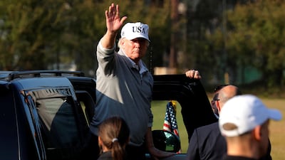 Donald Trump has begun his days-long trip to Asia. Jonathan Ernst / Reuters